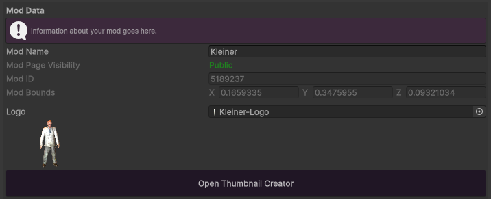 thumbnail creator button