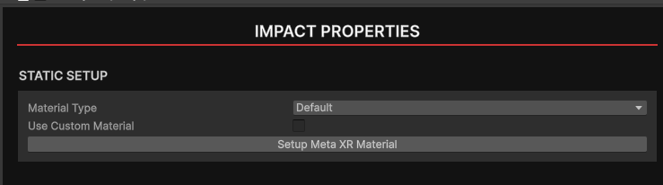 static properties