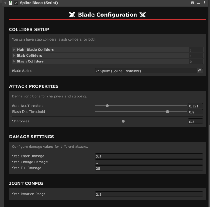 blade component overview
